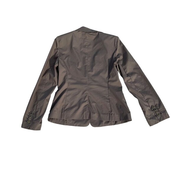 Piazza Sempione SMALL (IT 42) Notched Lapel Unlined $620 Womens Blazer READ - Picture 3 of 5